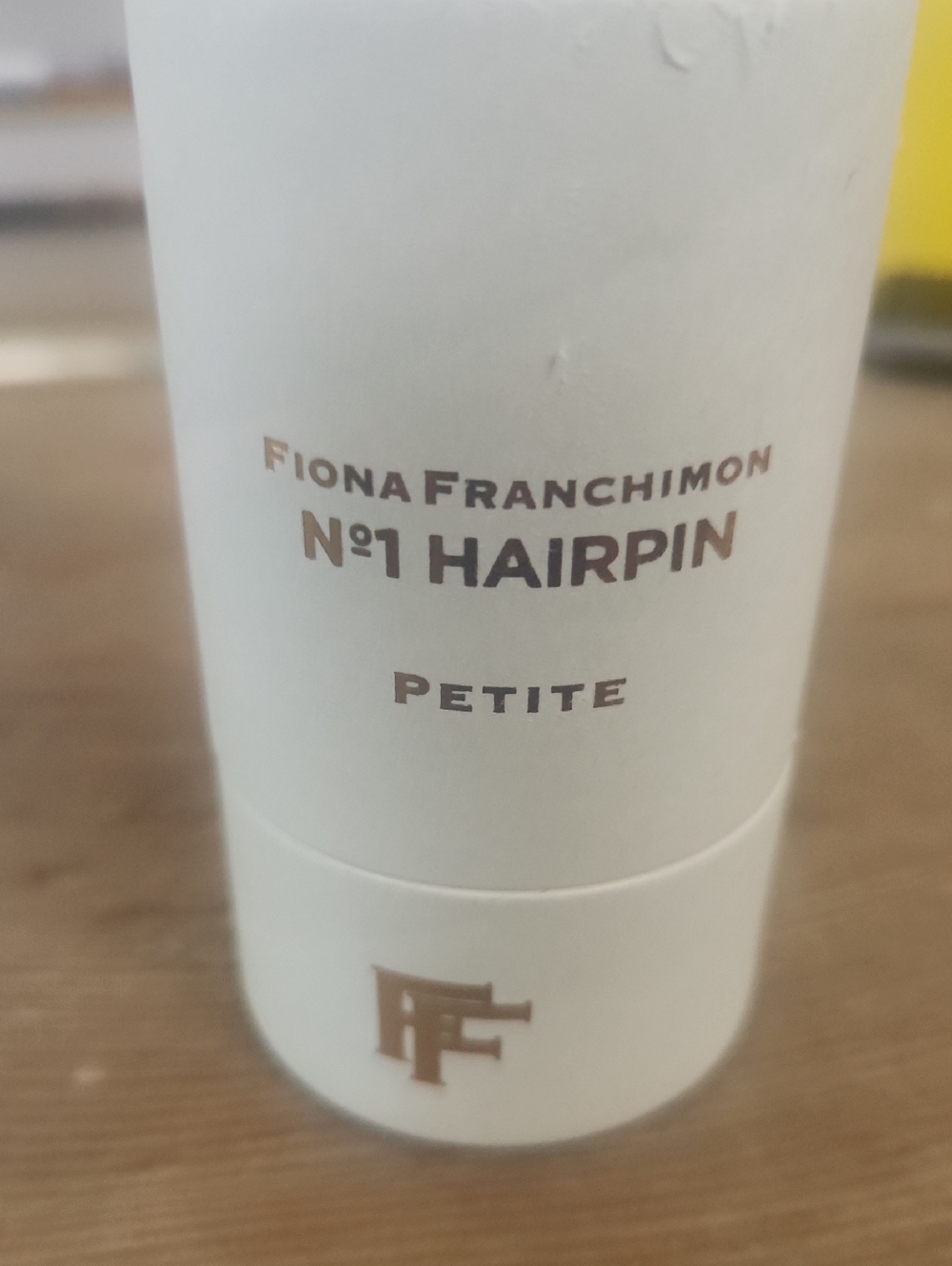 Fiona Franchimon No.1 Hairpin Petite - White